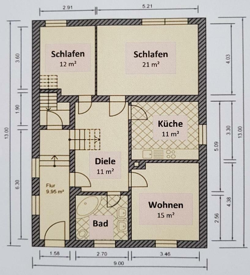 Ferienwohnung-Kormann Schkopau Bagian luar foto